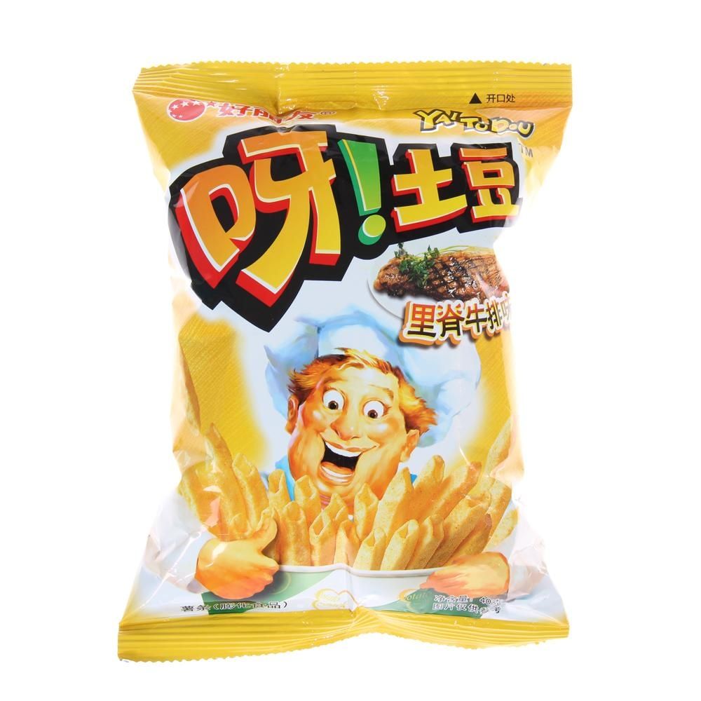 q40克呀土豆里脊牛排味